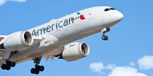 American Airlines takeoff