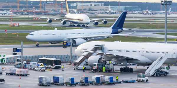 crowded runway