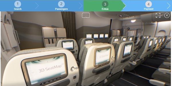 Emirates gives vote of confidence to VR seat mapping software